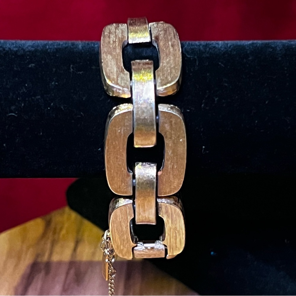 Monet Gold-Tone Chunky Link Bracelet